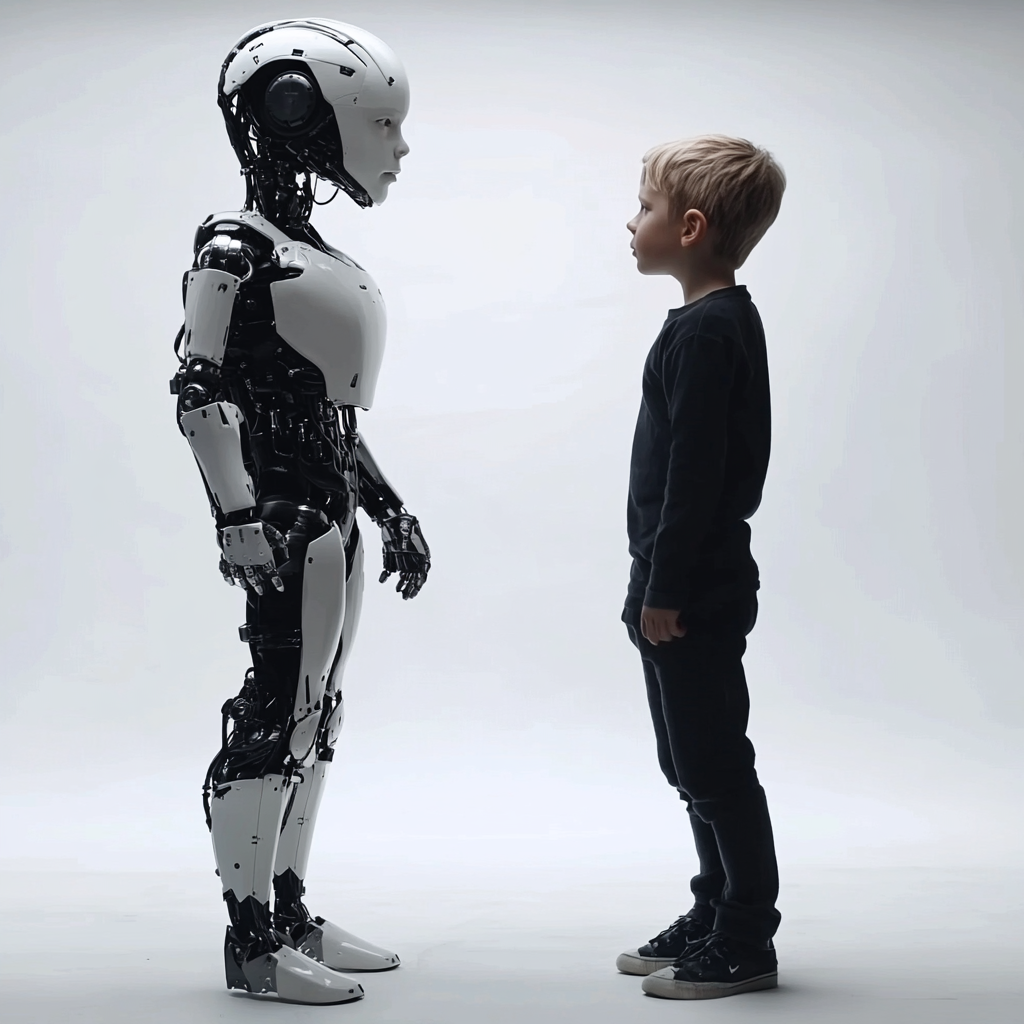 Which is better? A real child or AI child voice